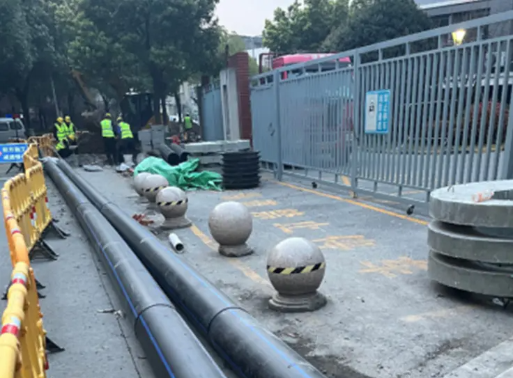 I tubi HDPE aiutano la trasformazione dell'offerta idrica municipale di jiangyina e a creare una 